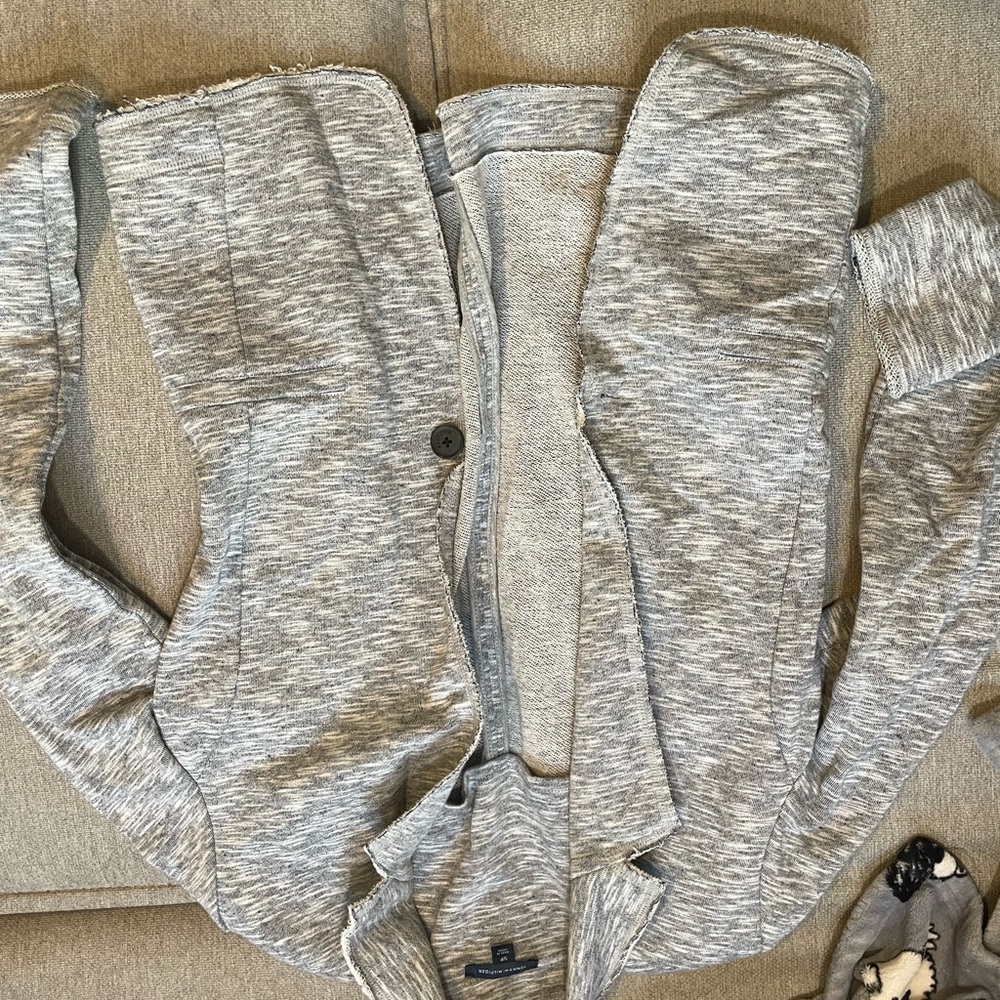 Women’s Tommy Hilfiger Jersey Blazer Grey Size Small